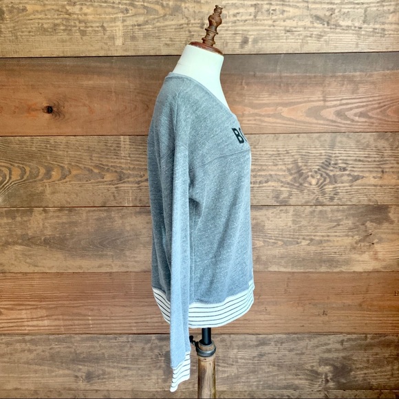 Sundry “Bonjour Winter” Gray Sweatshirt - Picture 2 of 7